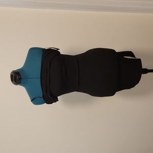 City Vibe black off-shoulder cocktail dress size 5